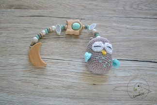 Kinderwagenkette Eule
