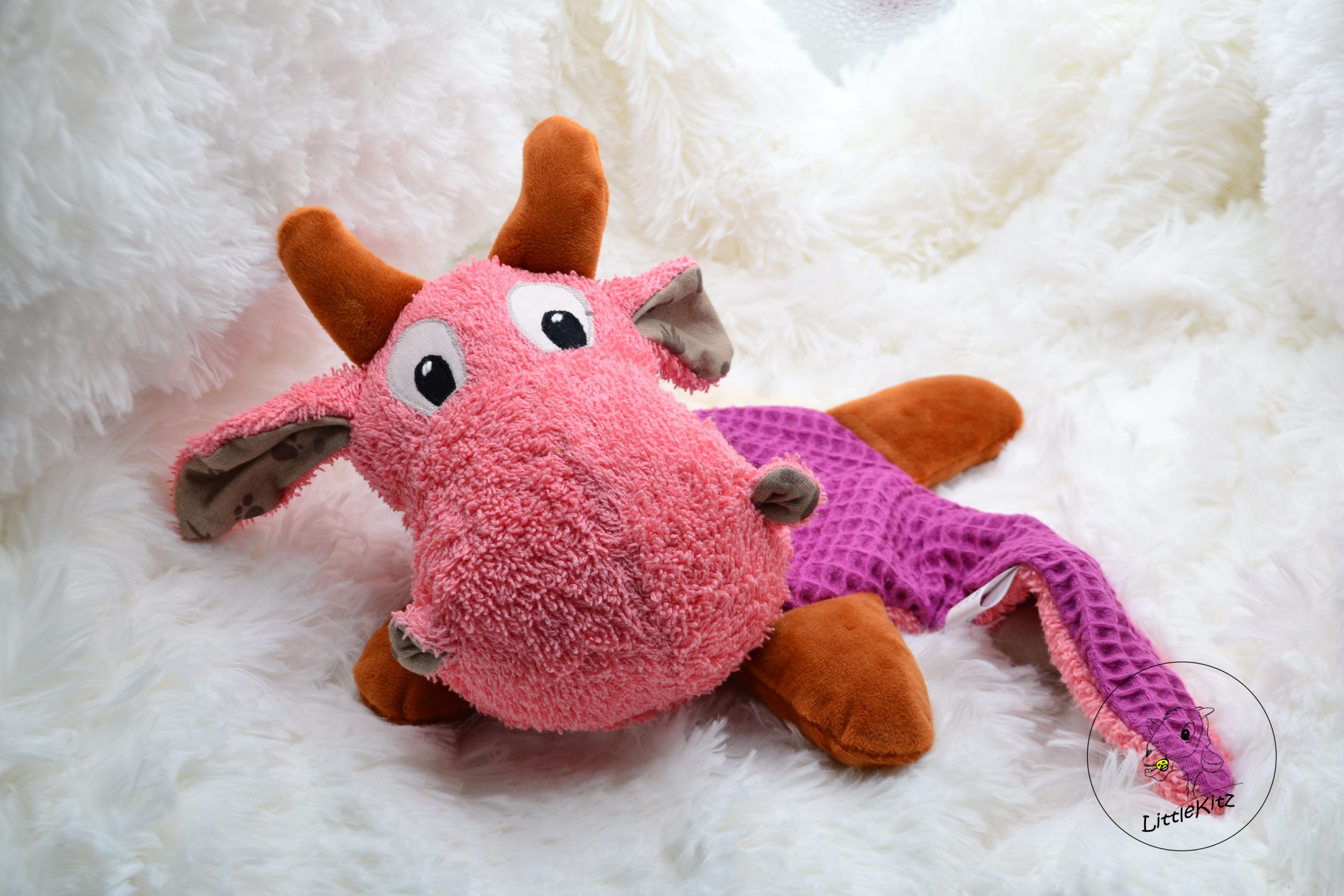 Schmusedrache Rosa