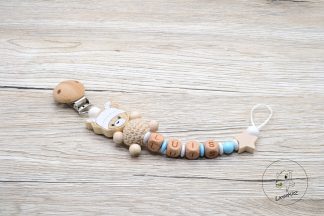 Schnullerkette Bärchen (personalisiert)