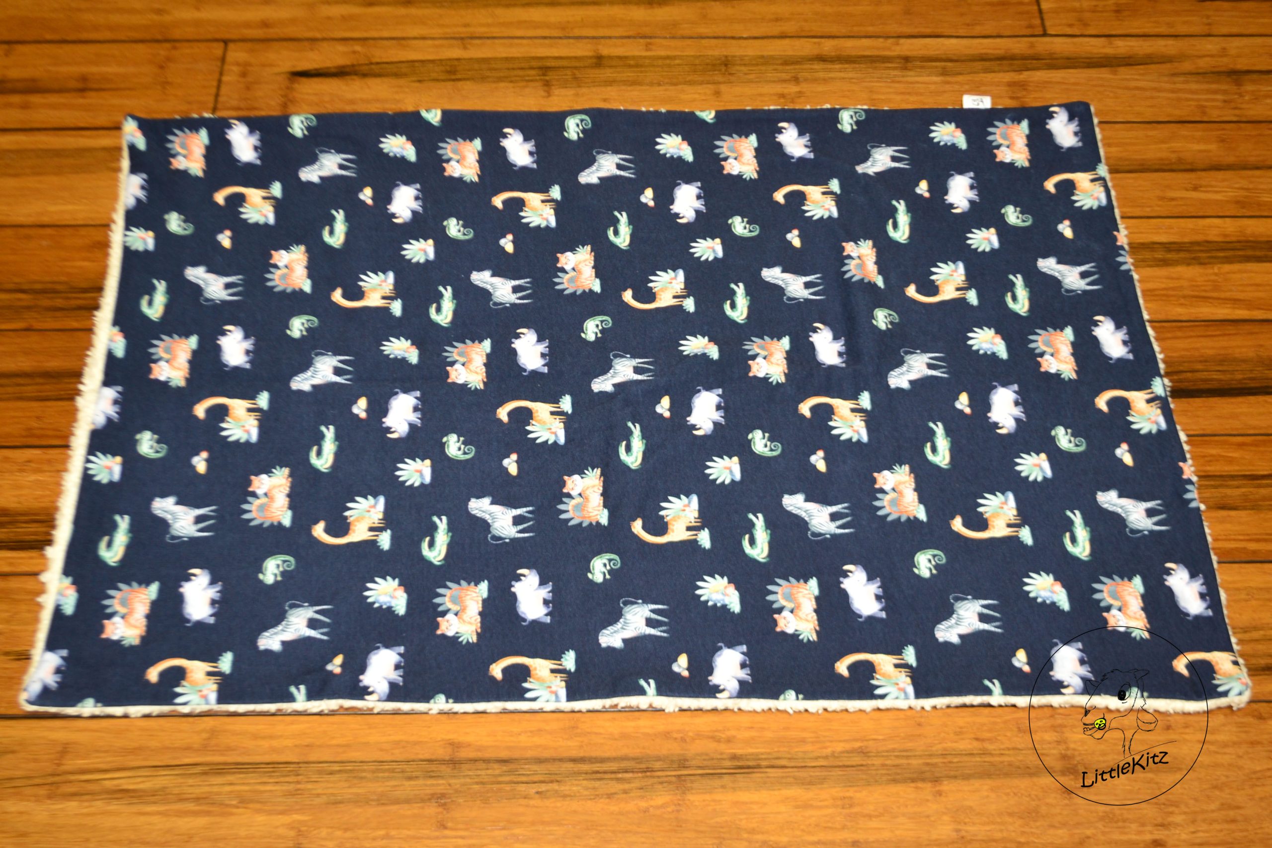 Babydecke Safari flauschig