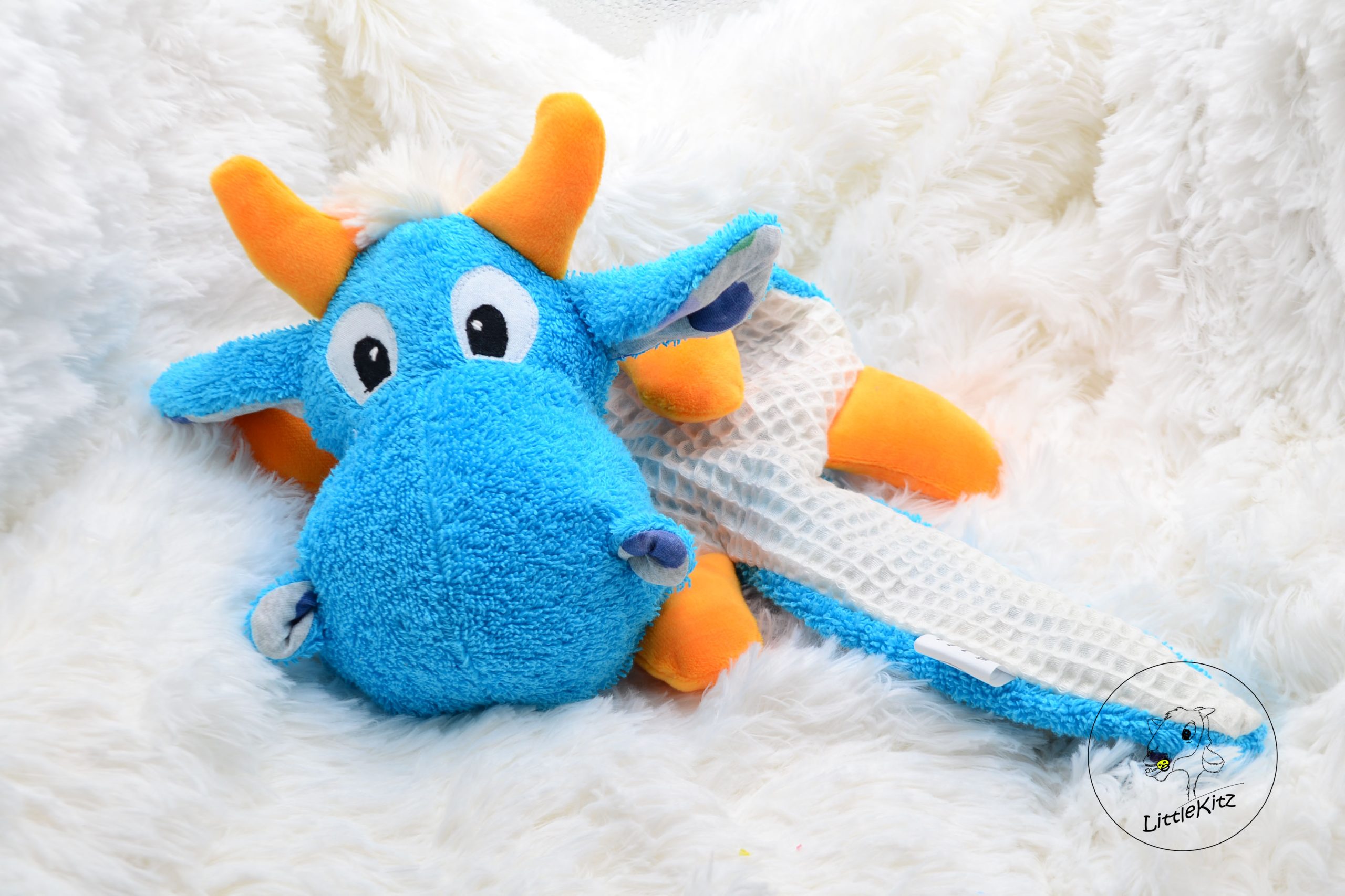 Schmusedrache Blau