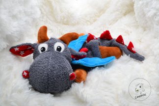 Schmusedrache Grau