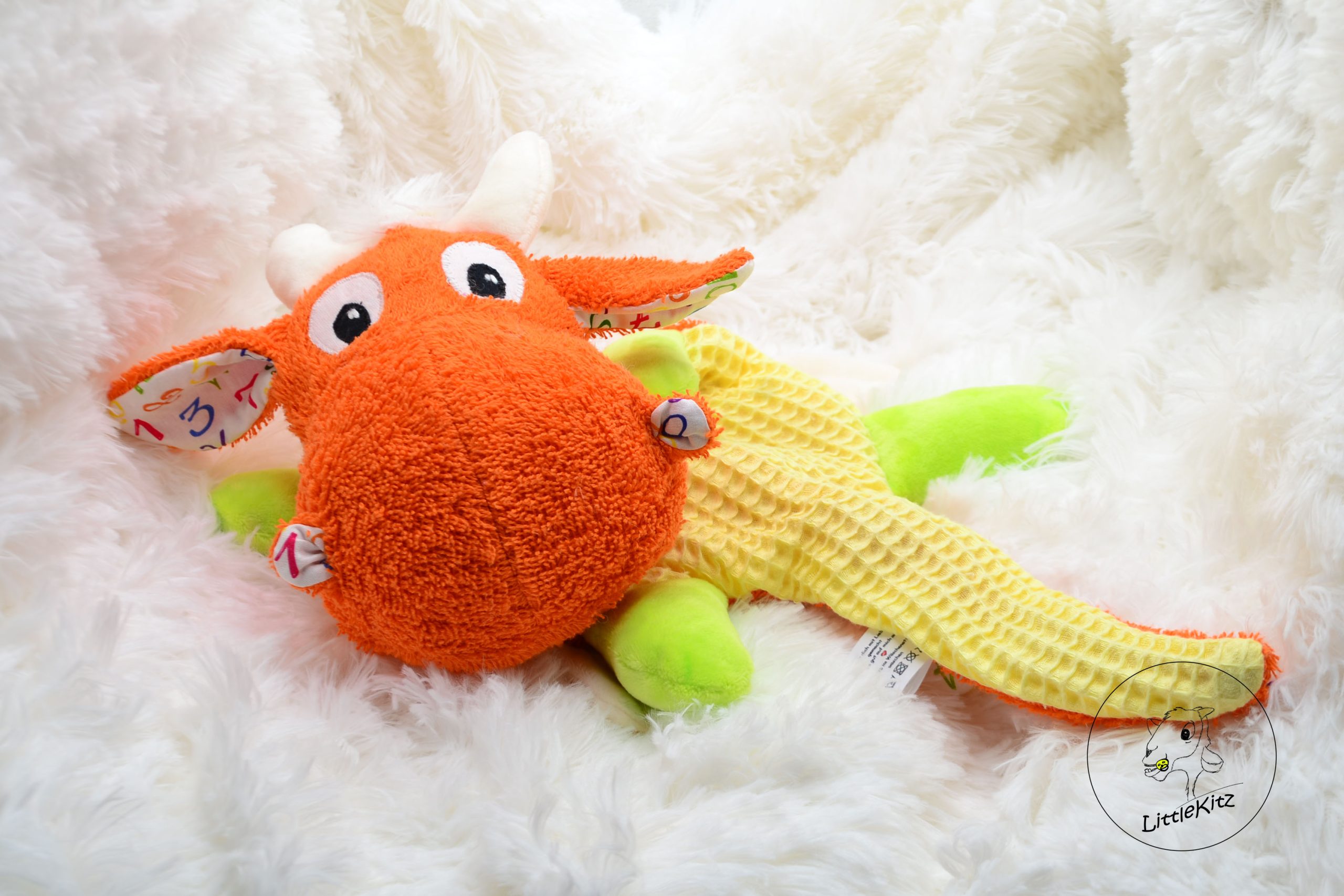Schmusedrache Orange