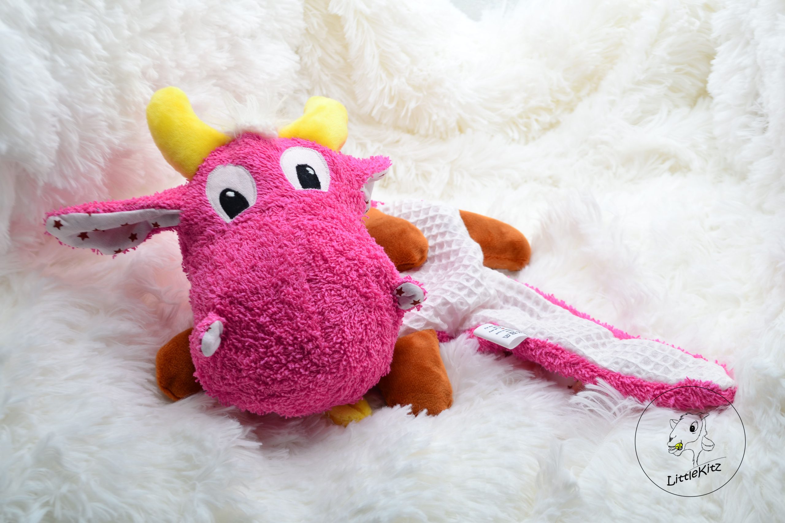 Schmusedrache Pink