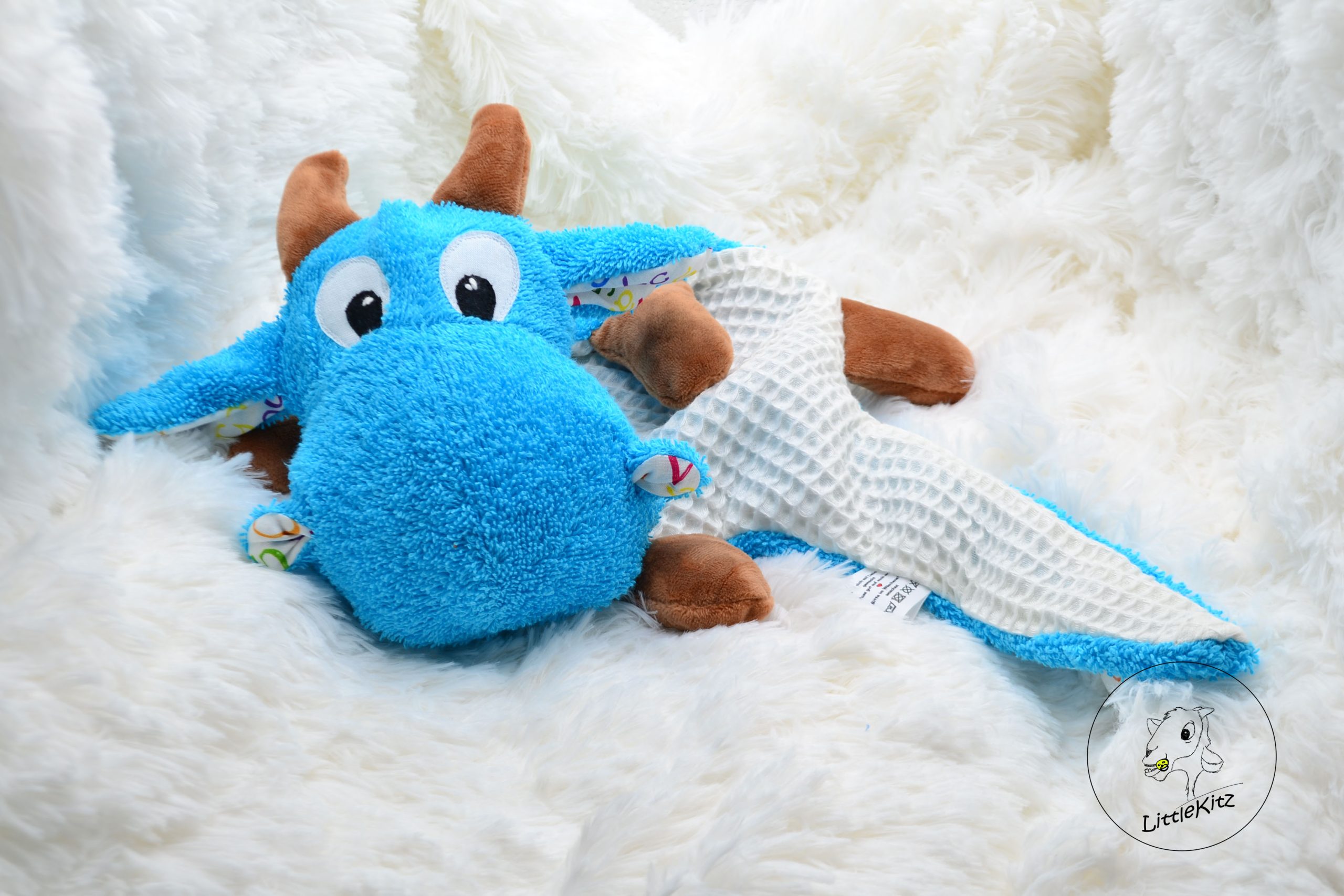Schmusedrache Blau