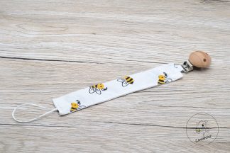Schnullerkette Biene