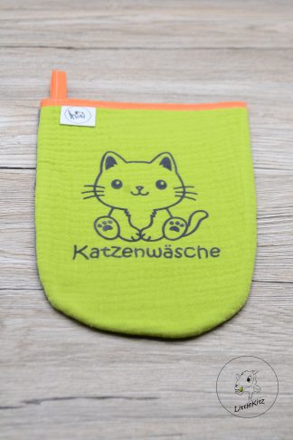 Waschlappen Katzenwäsche
