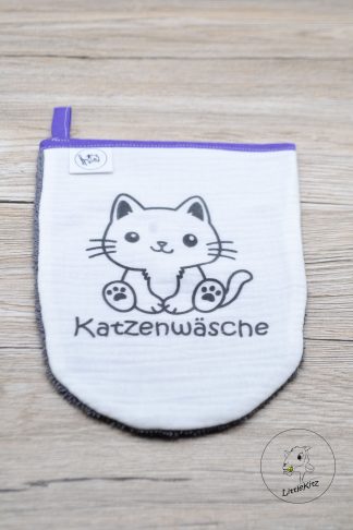 Waschlappen Katzenwäsche