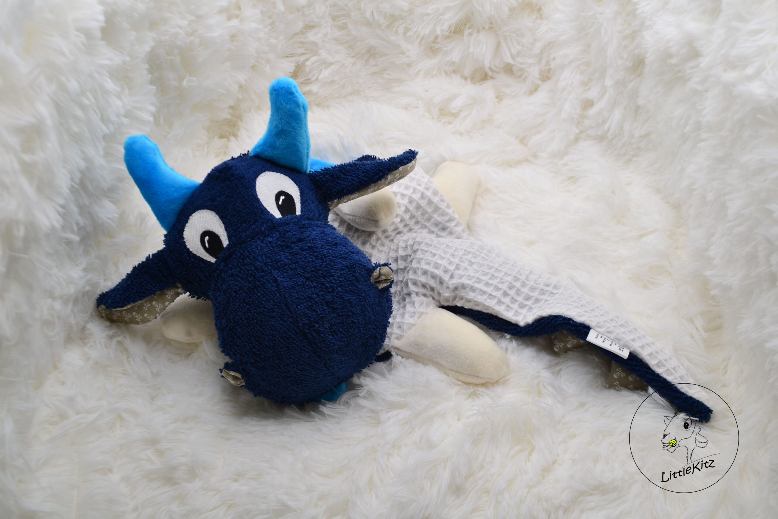 Schmusedrache Blau